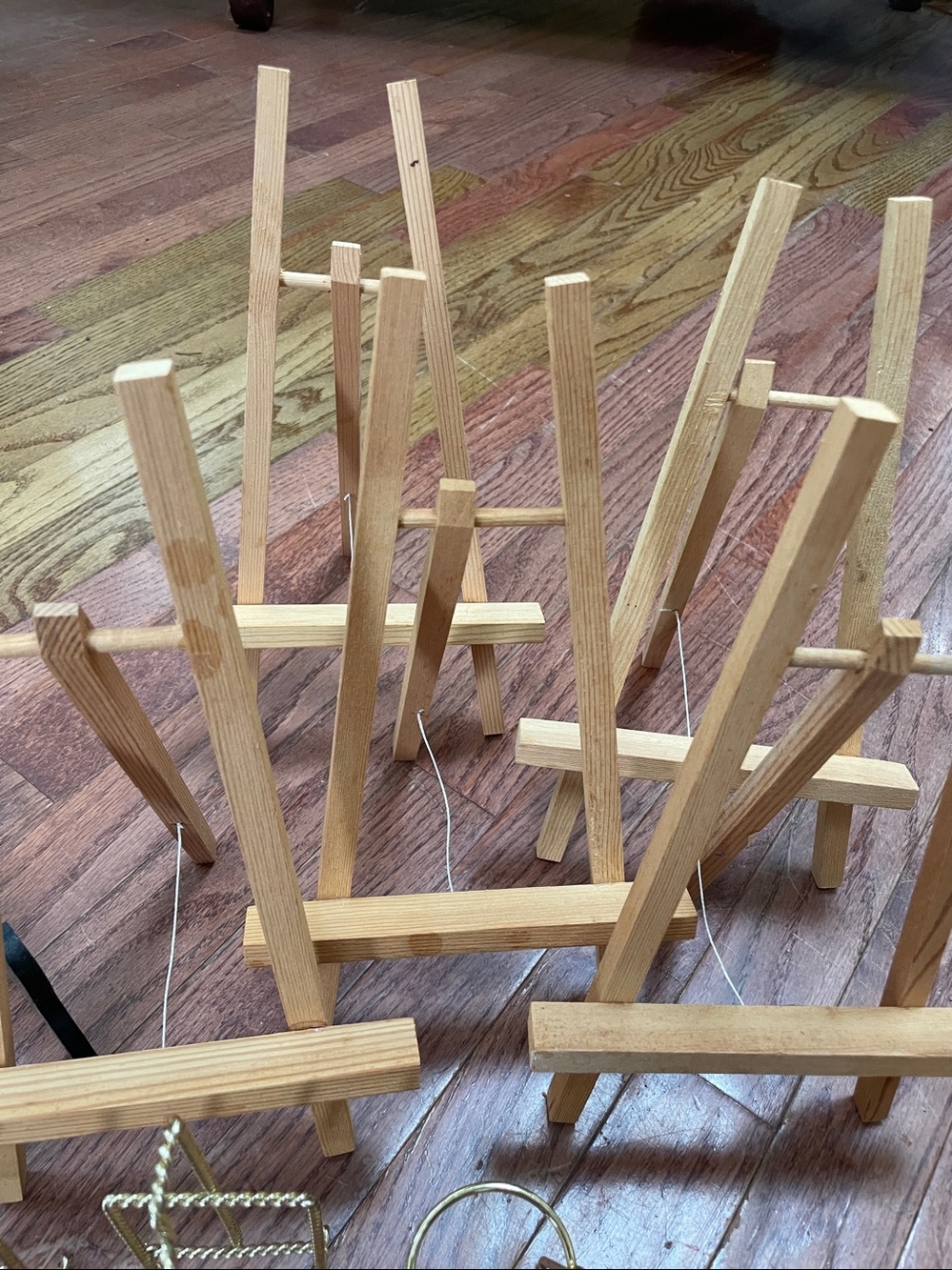 Plate Photo Stands. 9. Wood. Metal - Picture 4 of 7